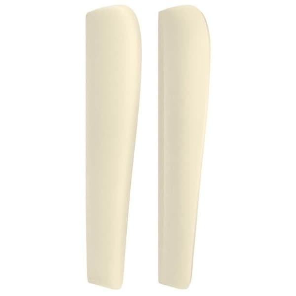 Maison Exclusive - Hovedgærde med ører Creme 147x23x118/128 cm Simililæder Grädde