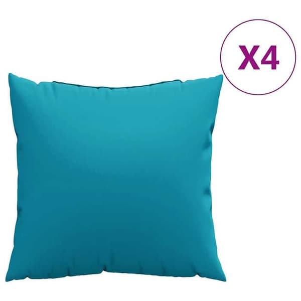Maison Exclusive - Sofa puder 4 stk Blå 60x60 cm stof
