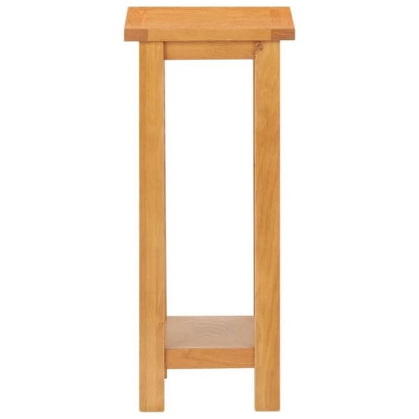 Maison Exclusive - Sidobord 27x24x55 cm Massivt ekträ