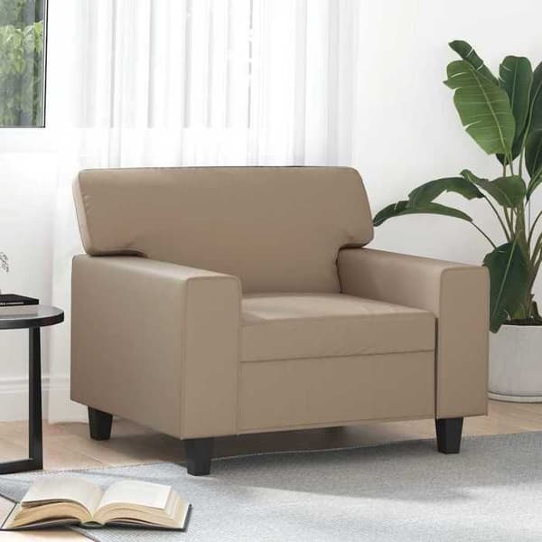 Maison Exclusive - Cappuccino-tuoli 60 cm keinonahkaa