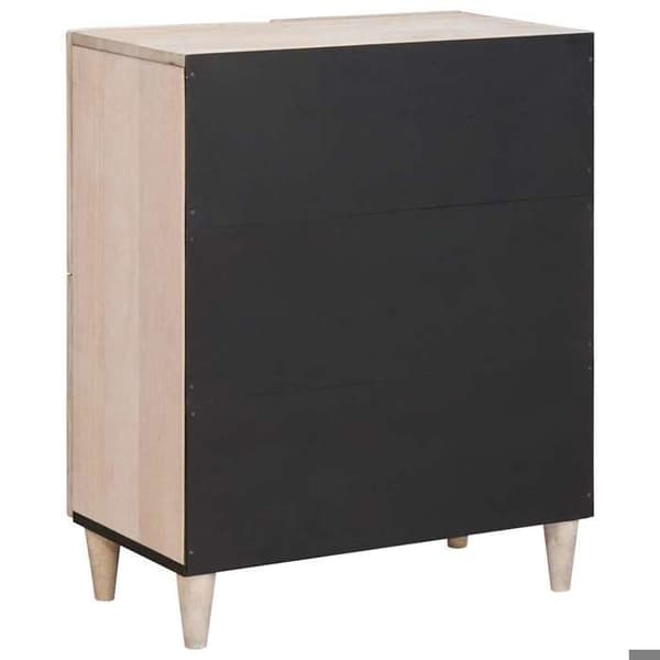 Maison Exclusive - Buffé Vit 60 x 33 x 75 cm Massivt mangoträd Vit