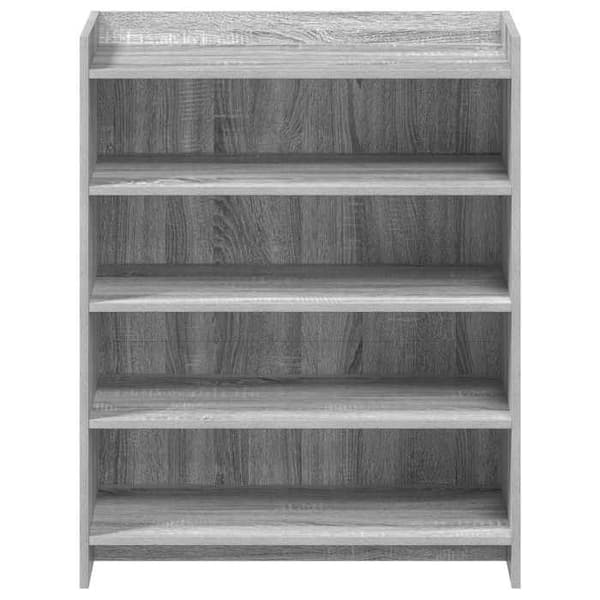 Maison Exclusive - Skab til sko Sonoma grå 73,5 x 36 x 92 cm