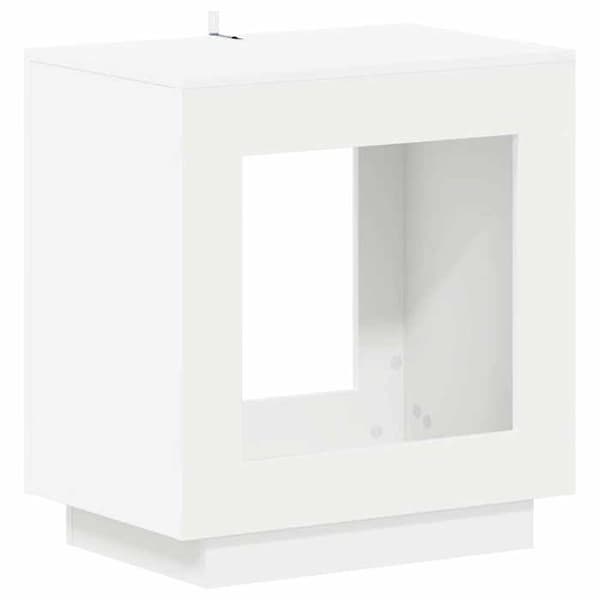 Sido bord - EXKLUSIV HEM - 60 x 40 x 65 cm - Vit - Ingenjörsträ - Rektangulär Vit