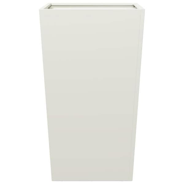 Maison Exclusive - 2 stk. blomsterkummer hvid 45x45x75 cm stål