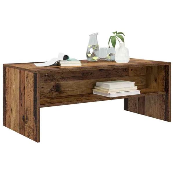Maison Exclusive - Alustatabletti Vanha puu 100 x 50 x 40 cm Insinööripuu