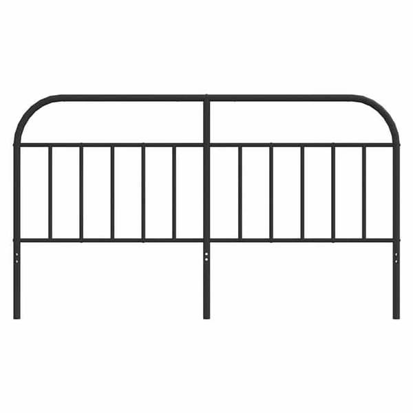 Maison Exclusive - Erstatnings hovedgærde i sort metal 160 cm