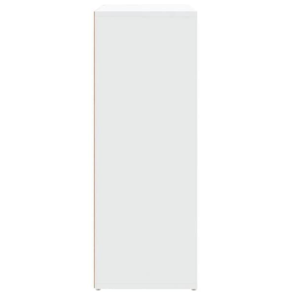 Buffet - EKSKLUSIVT HUS - 60 x 31 x 84 cm - Hvid - Ingeniørtræ - Stort opbevaring Vit