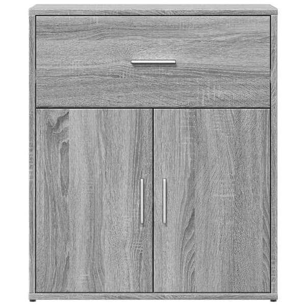 Maison Exclusive - Buffé Sonoma grå 60x31x70 cm ingenjörsträ