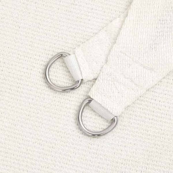 Maison Exclusive - Skuggsegling 160 g/m² Vit 2,5x2,5 m PEHD