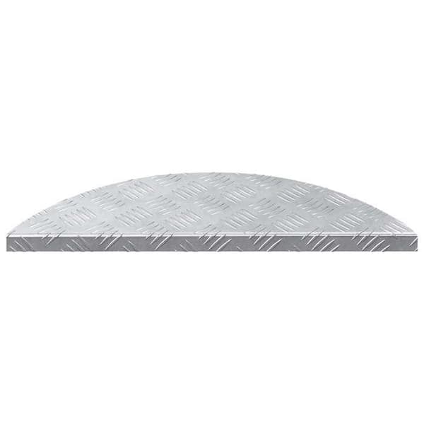 Maison Exclusive - Trappe 10 stk 60 x 18 x 2,5 cm Sølv Aluminium Silver