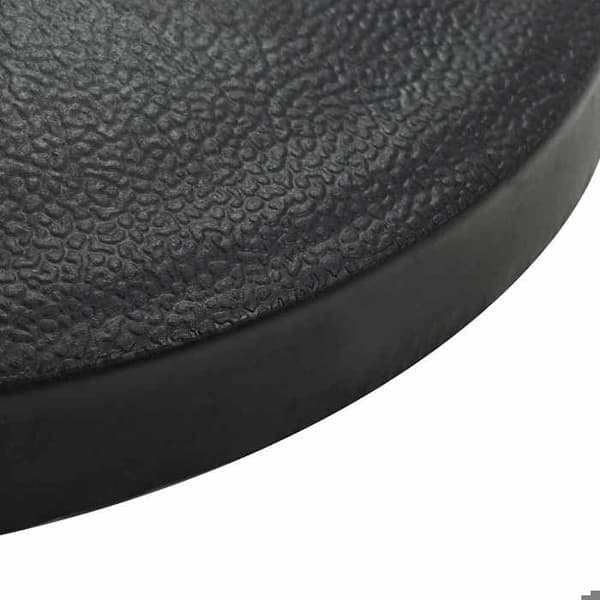 Maison Exclusive - Rund parasolfod Polyrésin 10 kg Sort
