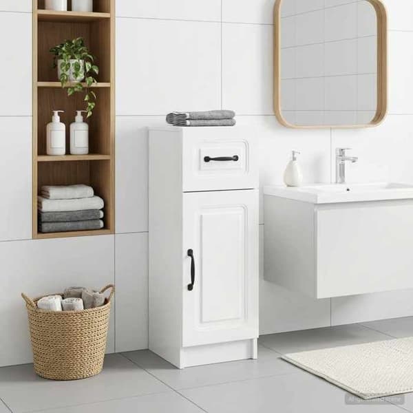 Maison Exclusive - Förvaringsmöbel för Badrum UTRECHT Blank Vit