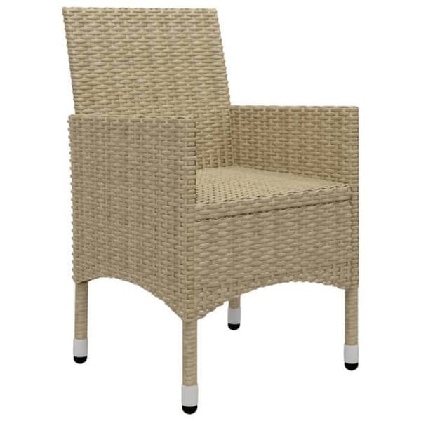 Maison Exclusive - Trädgårdsset 5 delar Beige