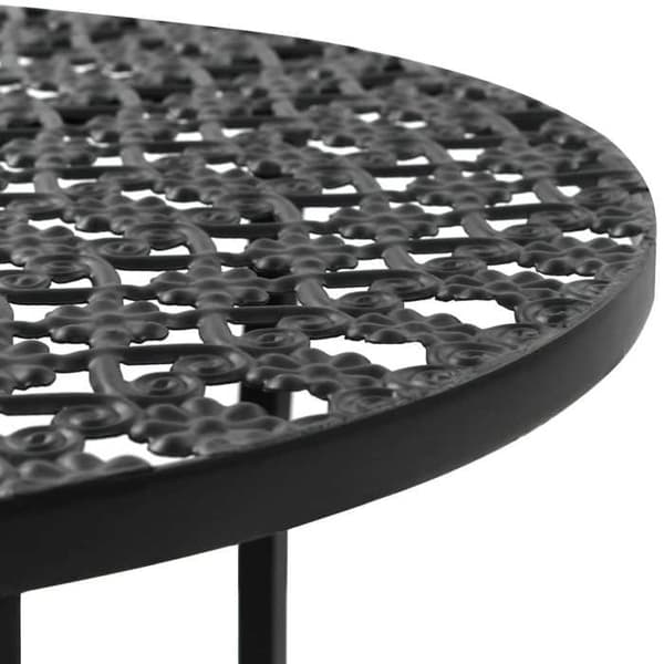 Maison Exclusive - Bistrobord Sort 40x70 cm Metal
