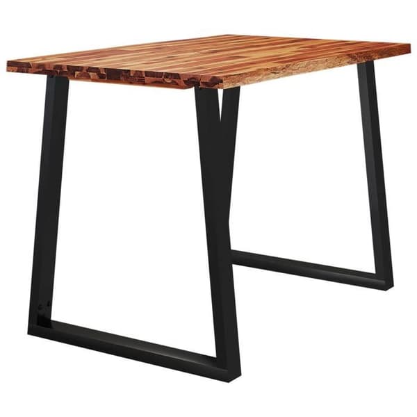 Maison Exclusive - Matbord 110x70x75 cm av solid akaciaträ med skarp kant