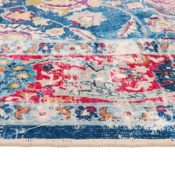 Maison Exclusive - Vaskbar multicolor tæppe 80x300 cm