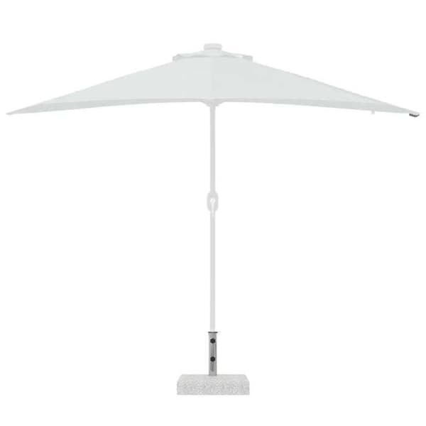 Parasolbas - MAISON EXCLUSIVE - Rektangulär granit - 25 kg - Adaptorer 38/48 mm - Grå