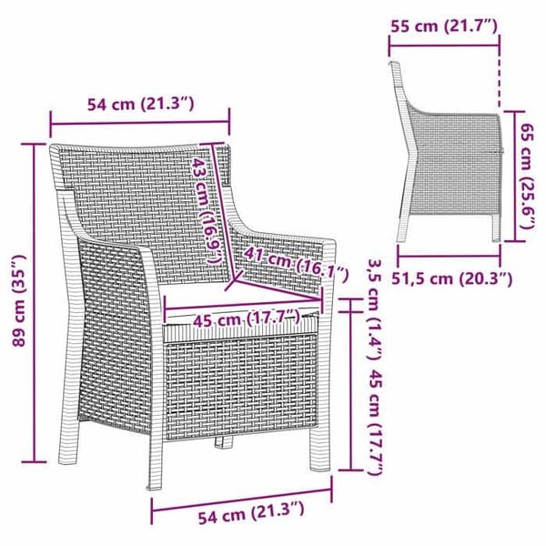 Maison Exclusive - Vit Stol PP