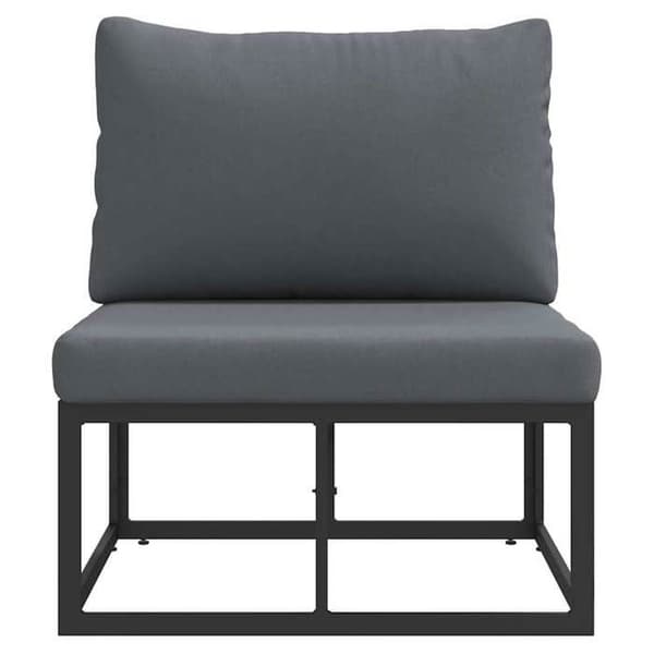 Maison Exclusive - Møbler til haven i sort og antracit 70 x 71,5 x 71 cm Svart