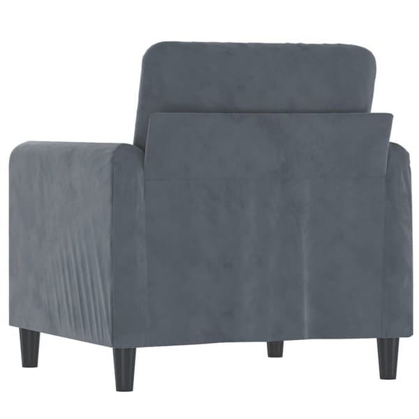 Maison Exclusive - Mørkegrå Stol 60 cm Velour