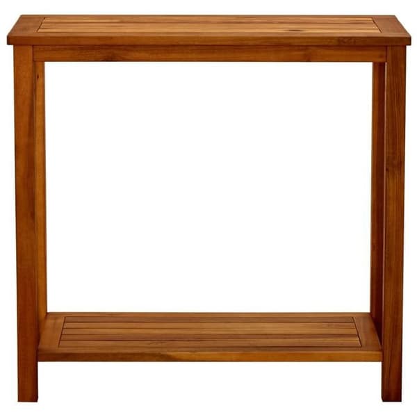 Maison Exclusive - Trädgårdskonsolbord 80x35x75 cm i solid akaciaträ