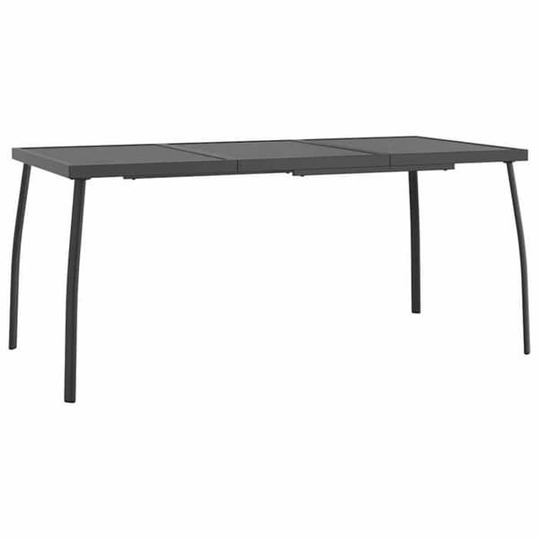 Maison Exclusive - Trädgårdsset 7 delar antracit metall nät Anthracit