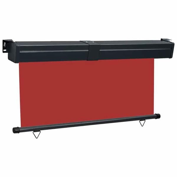 Sidebutik - EKSKLUSIV HUS - 165x250 cm - Sammenklappelig - UV-bestandig polyester - Væg/loft montering - Rød Röd