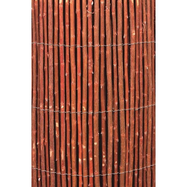 Nature Garden Screen Willow 1,5 x 3 m 10 mm tjock 150 [cm] Brun