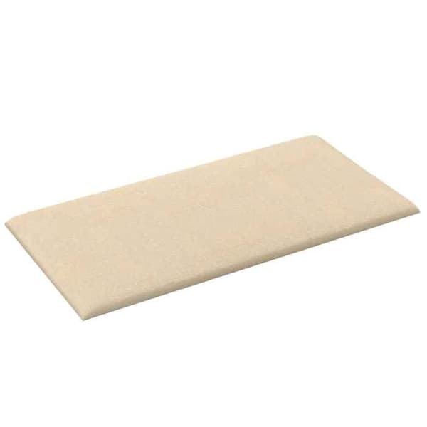 Maison Exclusive - Væghovedgærde 12 pc 60 x 30 cm Creme stof