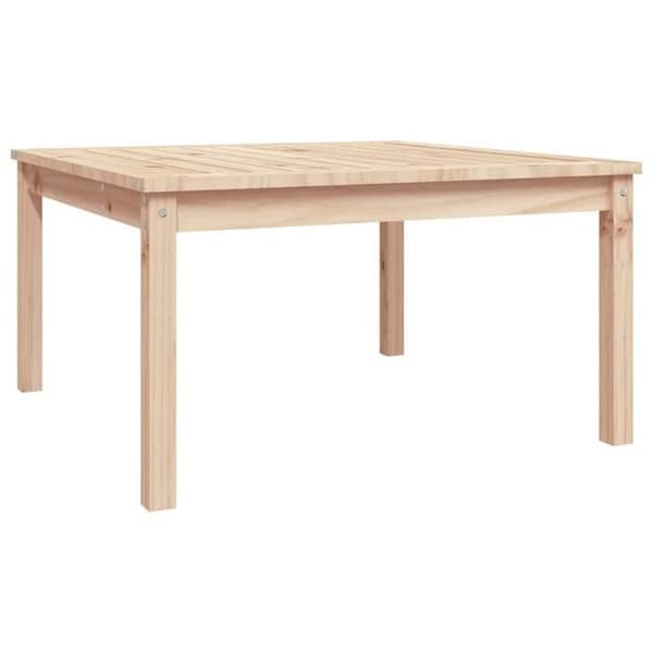 Maison Exclusive - Puutarhapöytä 82,5x82,5x45 cm massiivipuusta