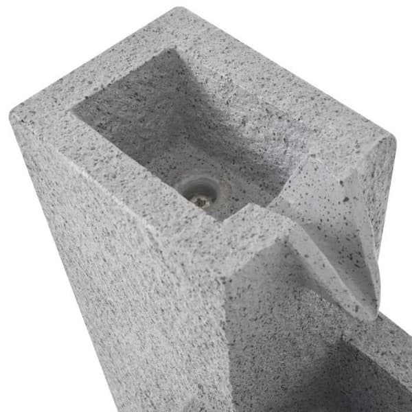 Maison Exclusive - Inomhusfontän med LED-belysning, polyresin