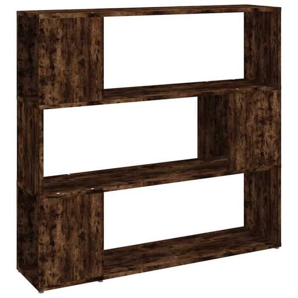 Maison Exclusive - Bibliotek/Rumseparator Røget eg 100x24x94 cm