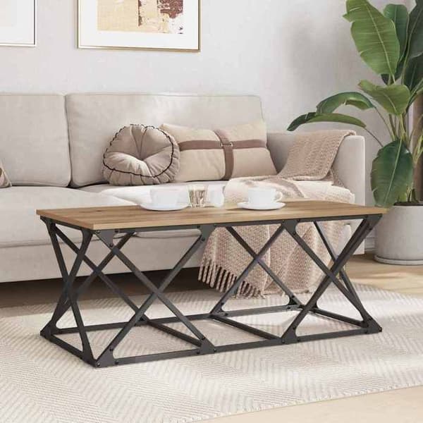 Soffbord - EXKLUSIV HEM - Modern minimalistisk modell - 100×49×40 cm - Ingenjörsträ - Nutida