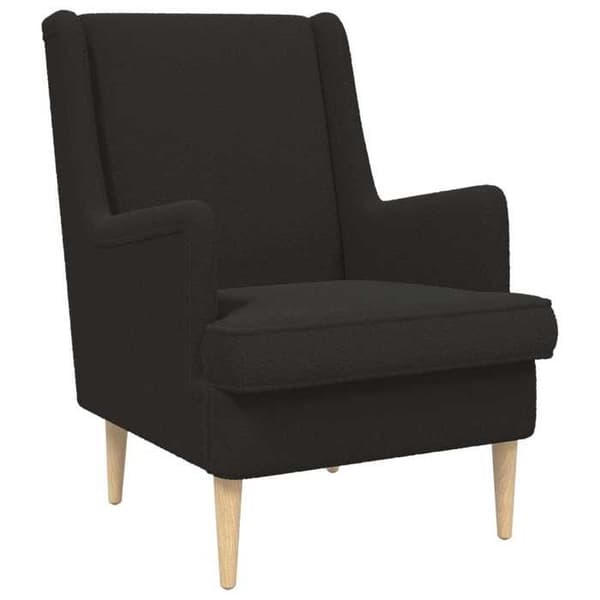Maison Exclusive - Svart Bouclé Fåtölj