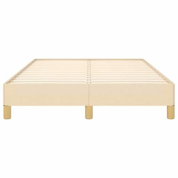 Maison Exclusive - Sengestel uden madras creme 120x200 cm stof