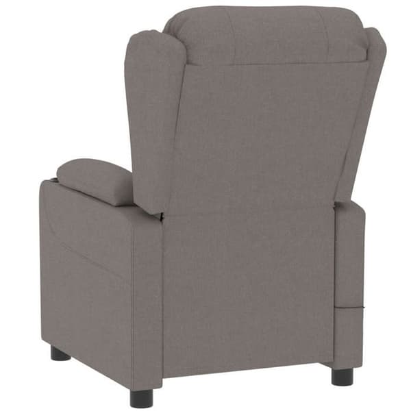 Maison Exclusive - Elektrisk lænestol Taupe Stof