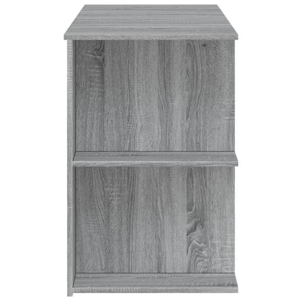 Maison Exclusive - Kontorsonoma grå 140x50x75 cm ingenjörsträ Sonoma grå