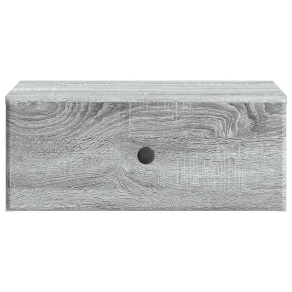 Maison Exclusive - Sonoma harmaa seinähyllyyöpyöre 49 x 34,5 x 20 cm