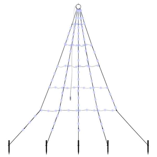 LED-julgran - EXKLUSIV HEM - med markspett - Blå - 182 cm - USB Blå
