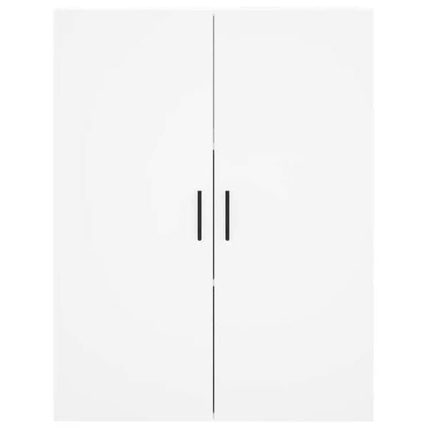 Maison Exclusive - Buffé hög Vit 69,5x34x180 cm Ingenjörsträ Vit