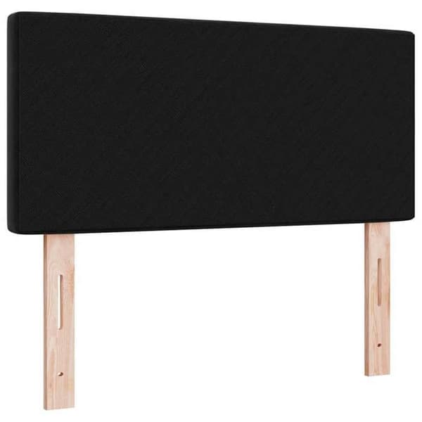 Maison Exclusive - Svart sänggavel 90 cm Sammet