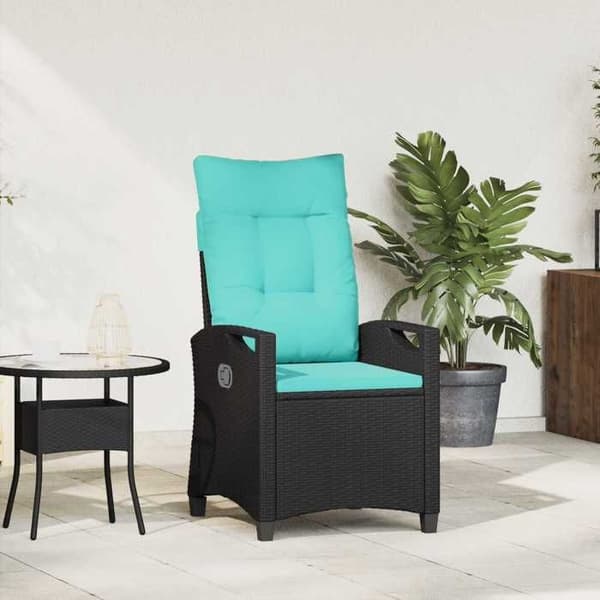 Maison Exclusive - Justerbar havestol 56 x 60 x 112 cm stål