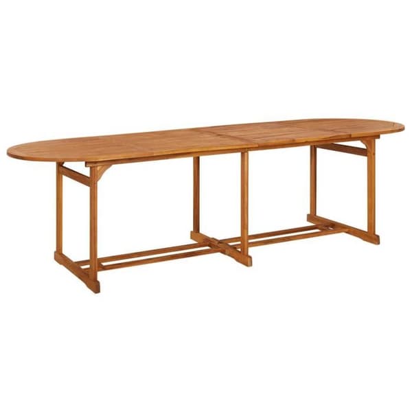 Maison Exclusive - Trädgårdsset 13 delar 280x90x75 cm akaciaträ