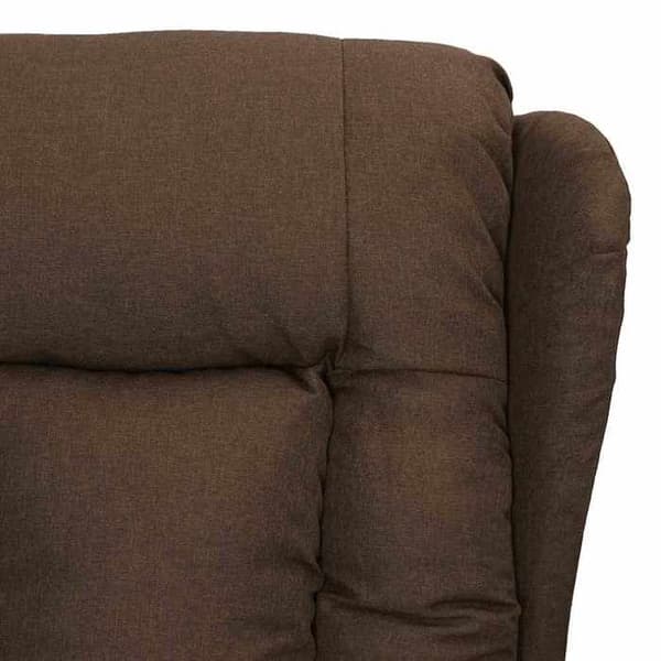 Maison Exclusive - Brun Tyg Reclinerfåtölj