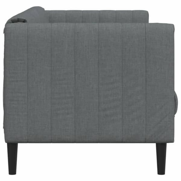 Maison Exclusive - 3-personers sofa i mørkegrå stof