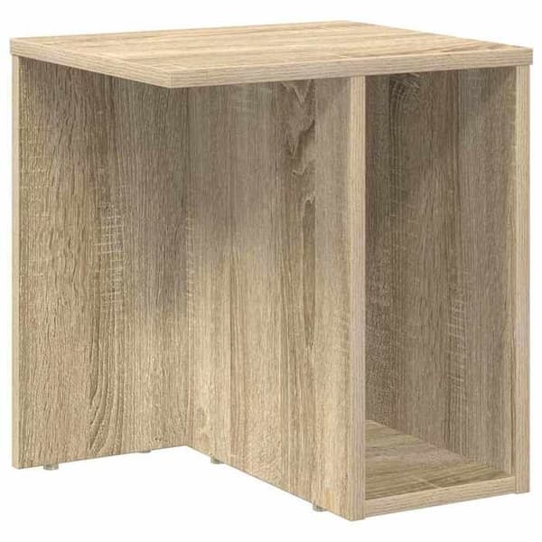 Maison Exclusive - 2 stk. sidebord Egetræ Sonoma 37 x 32 x 40 cm