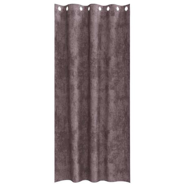 Maison Exclusive - Samettiverhot 2 kpl Ruskea 260 x 140 cm Sametti