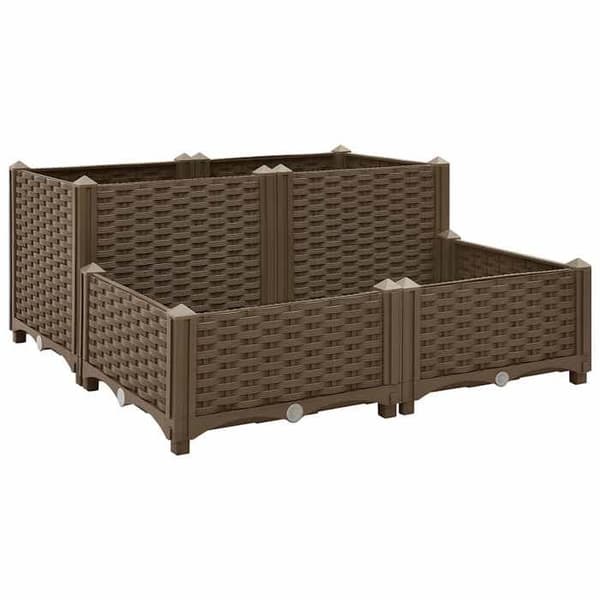Maison Exclusive - Hög säng 80x80x38 cm Polypropylen