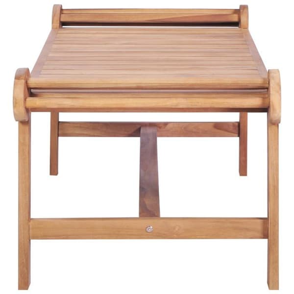 Maison Exclusive - Soffbord 100x50x45 cm i solid teak
