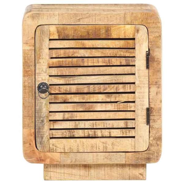 Maison Exclusive - Natbord 40x30x50 cm Ubehandlet mango træ